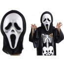 İskelet  Kostümü (Scream Mask Kostümü)