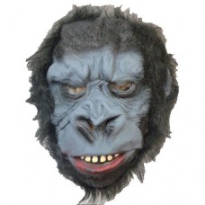 Saçlı Korkunç Goril Maskesi 